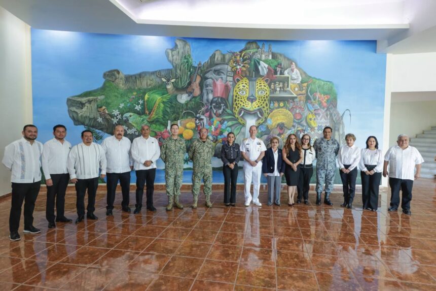 Gobernadora reconoce vocación y lealtad de Ejército y Fuerza Áerea en Guerrero