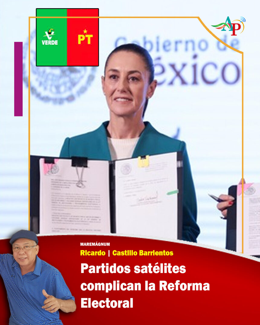 Partidos satélites complican la Reforma Electoral