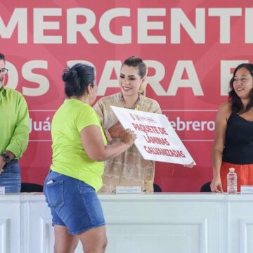 Gobernadora entregó beneficios de programas Emergentes y Productivos para el Bienestar