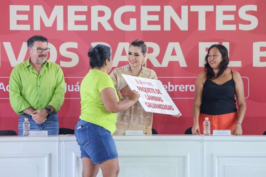 Gobernadora entregó beneficios de programas Emergentes y Productivos para el Bienestar