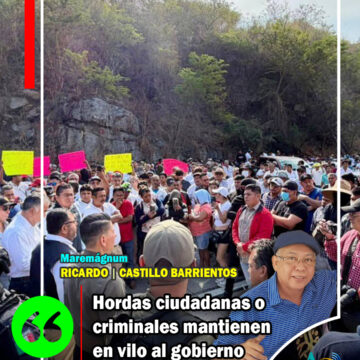 bloqueo autopista Hordas ciudadanas o criminales mantienen en vilo al gobierno