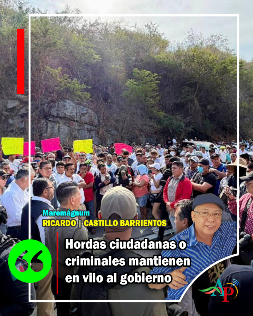 Hordas ciudadanas o criminales mantienen en vilo al gobierno