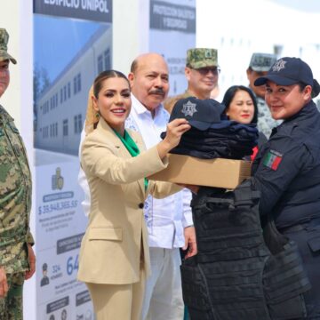Gobernadora fortalece Policía Estatal con más de 98 millones en equipo e infraestructura