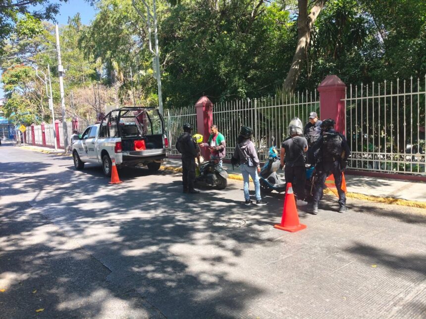 Policía Estatal mantiene operativo de seguridad en Chilpancingo
