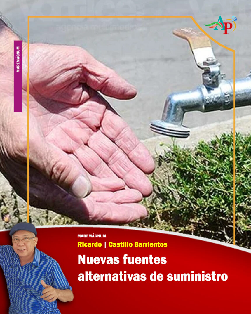 MAREMÁGNUM Nuevas fuentes alternativas de suministro de agua para la capital
