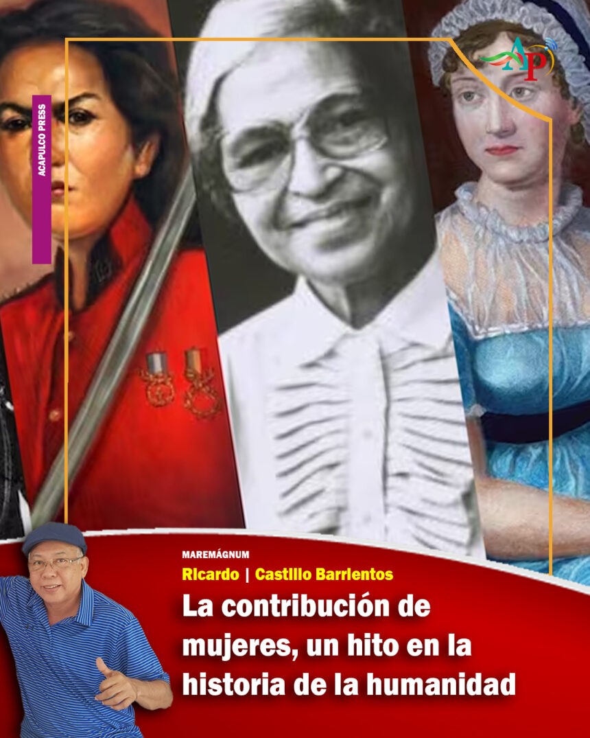 La contribución de mujeres, un hito en la historia de la humanidad