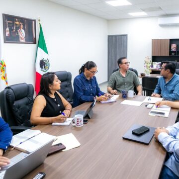 rené y simon Posselt y Quiñones coordinaron estrategias de Semana Santa y Tianguis Turístico