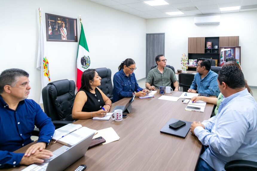 rené y simon Posselt y Quiñones coordinaron estrategias de Semana Santa y Tianguis Turístico
