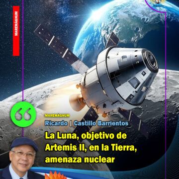 La Luna, objetivo de Artemis II, en la Tierra, amenaza nuclear