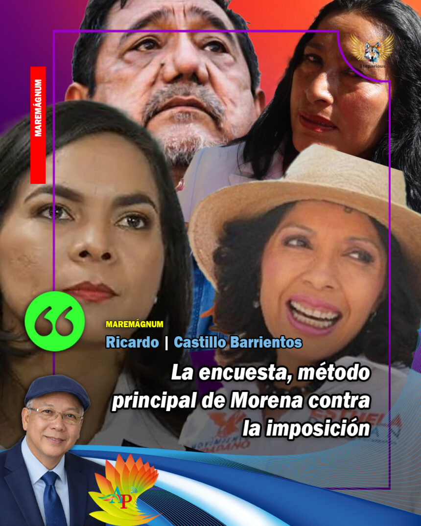 La encuesta, método principal de Morena contra la imposición