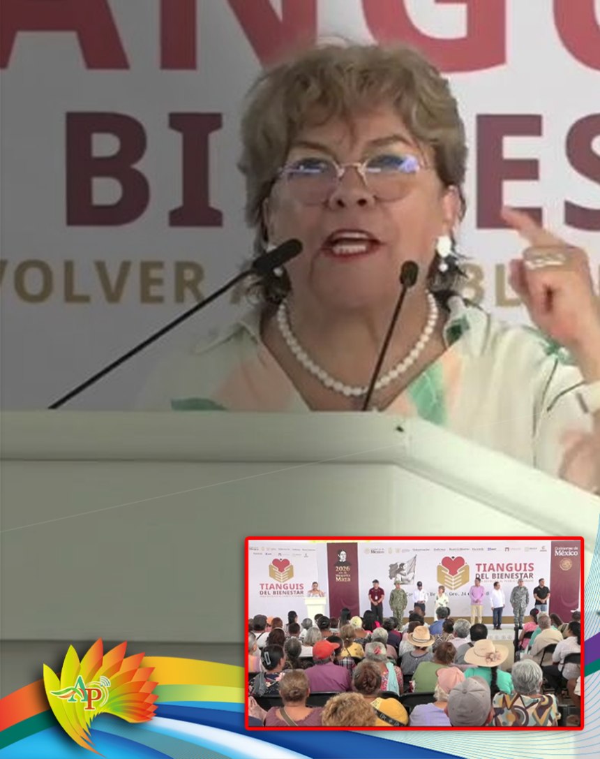 Guerrero es para quienes trabajan por Guerrero: Rocío Bárcenas