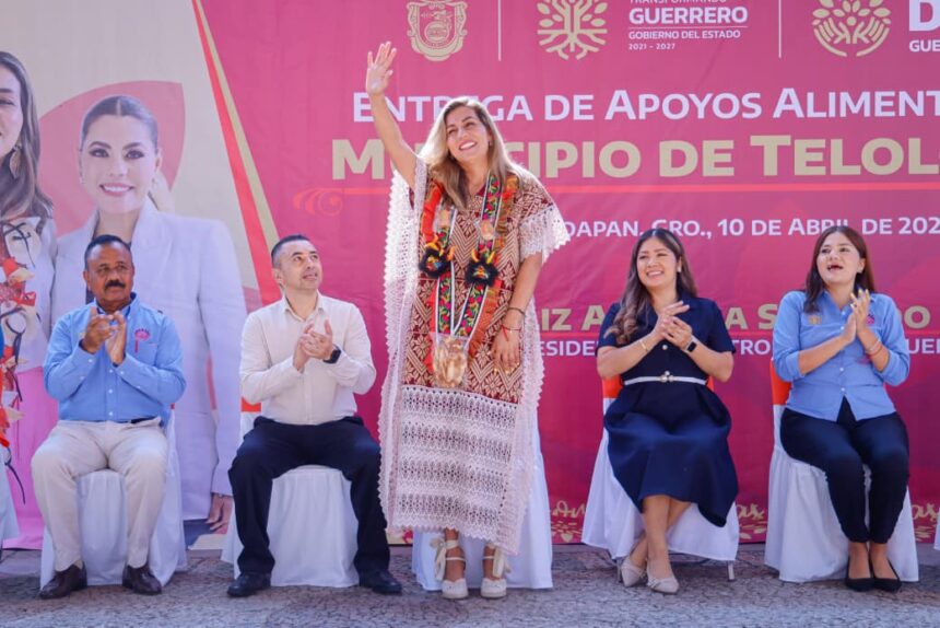 DIF Guerrero llevó apoyos alimentarios a familias de Teloloapan