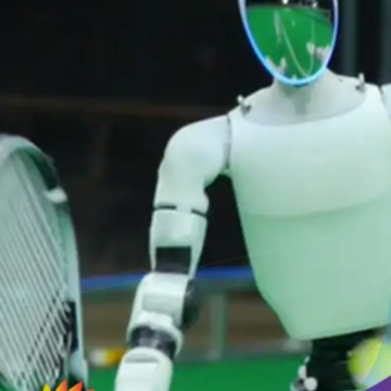 El robot tenista, un impacto mundial de China