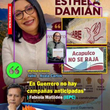 «En Guerrero no hay campañas anticipadas»: Fabiola Matildes