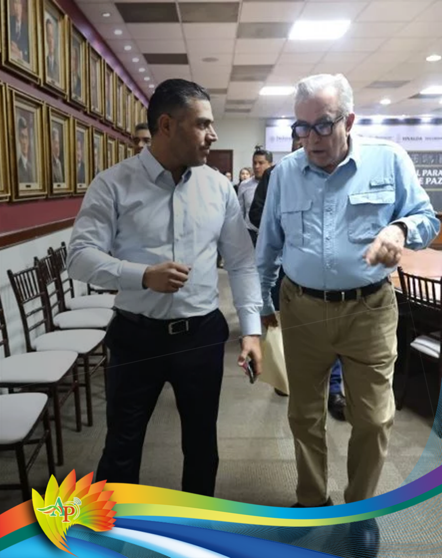 Rocha Moya esta en Sinaloa, vigilado por escoltas estatales, confirma Harfuch