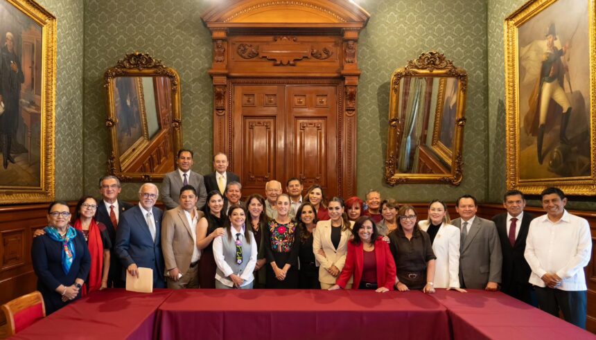evelyn imss Participó Gobernadora en reunión nacional del IMSS Bienestar con Sheinbaum