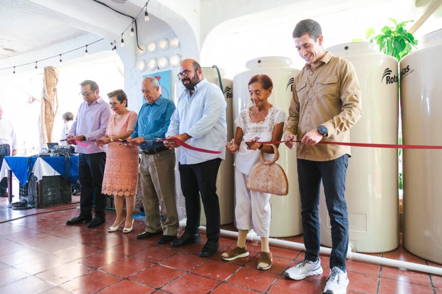 Estado y Fonatur ponen en marcha programa de captación de agua de lluvia