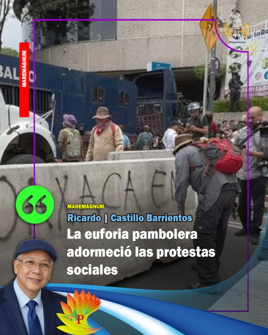La euforia pambolera adormeció las protestas sociales