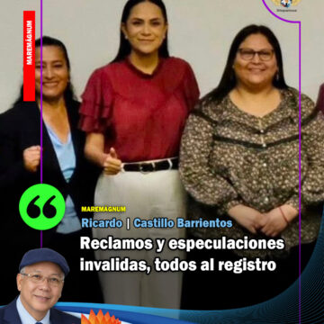 Reclamos y especulaciones invalidas, todos al registro