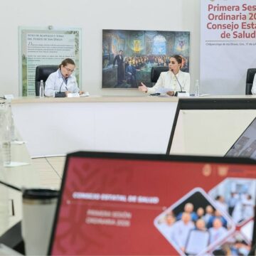 ESP.SEGURIDAD5 Presidió Evelyn Salgado sesión del Consejo Estatal de Salud 2026