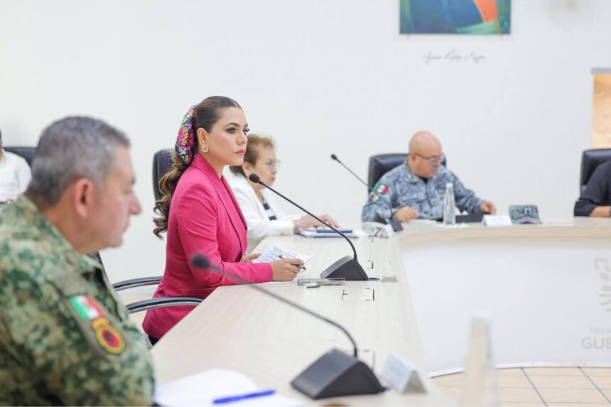 SHEINBAUM GRO2 Evelyn Salgado afinó detalles para la visita de Sheinbaum a Guerrero el fin de semana