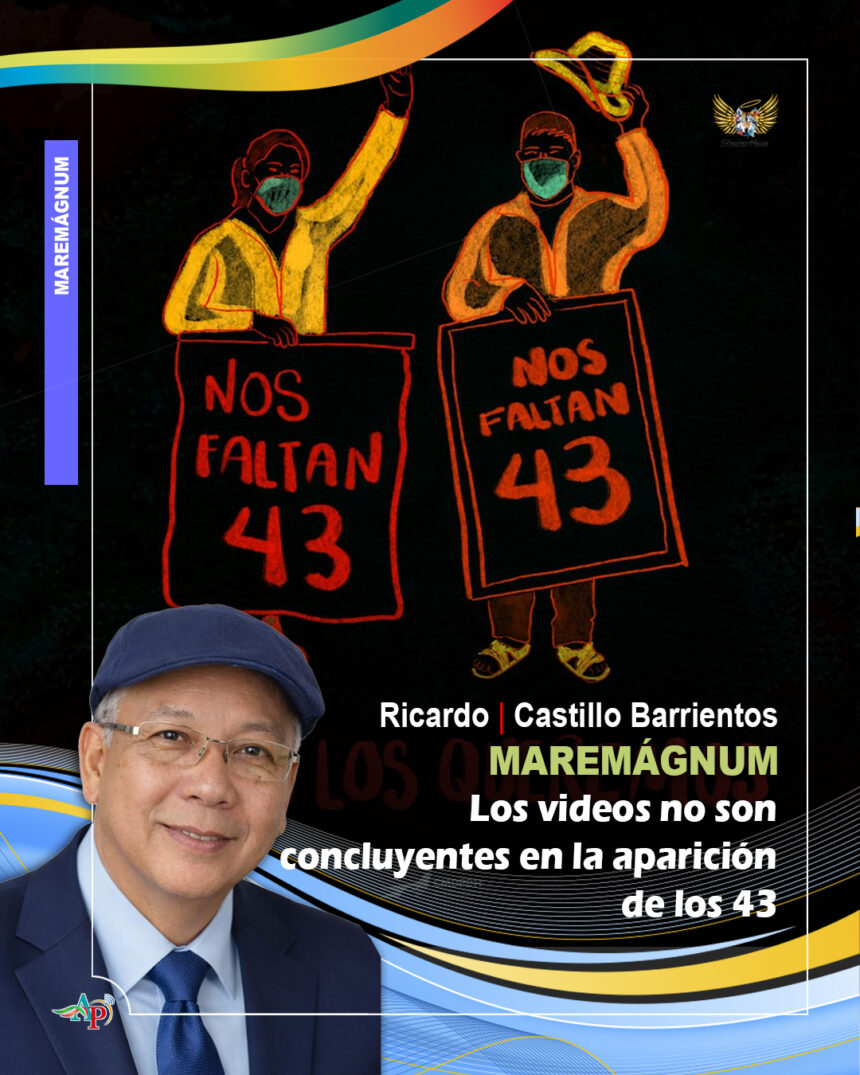 Los videos no son concluyentes en la aparición de los 43