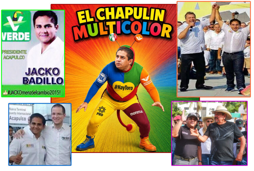 TRAICION A LA VISTA Avizoran traición de ‘Chapulín Multicolor’ a la ‘mano que le da de comer’