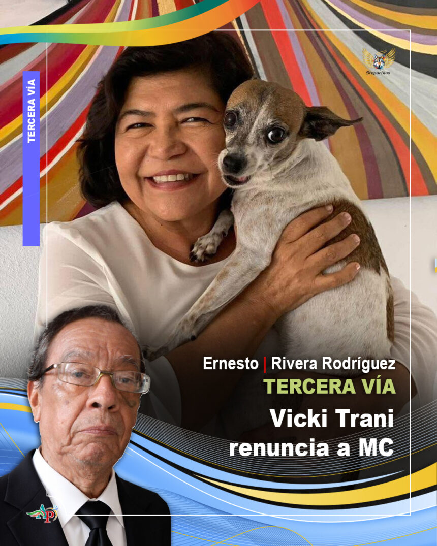 Vicky Trani Vicki Trani renuncia a MC