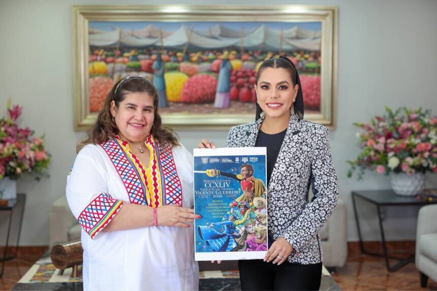 evelyn salgado pineda Invita Gobernadora a Semana Cultural por natalicio de Vicente Guerrero en Tixtla