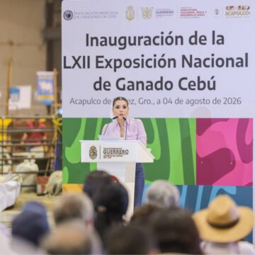 Gobernadora inauguró edición 62 de la Exposición Nacional de Ganado Cebú en Acapulco 