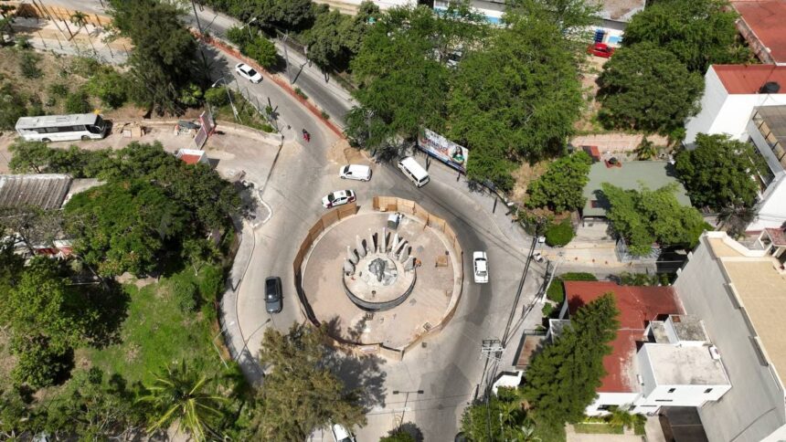 evelyn.jacarandas2 Supervisó Evelyn Salgado avances del Circuito Jacarandas y la Glorieta del Jaguar