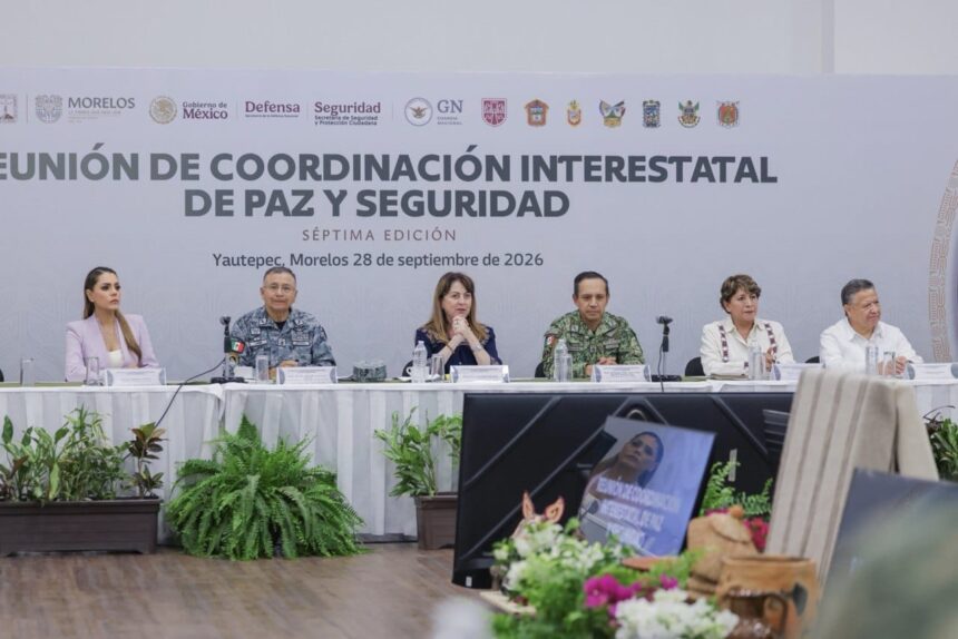 Evelyn Salgado asistió a la VII Reunión Interestatal de Paz y Seguridad en Morelos