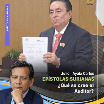 ¿Qué se cree el Auditor?