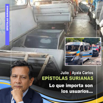 julio ayala Lo que importa son los usuarios…