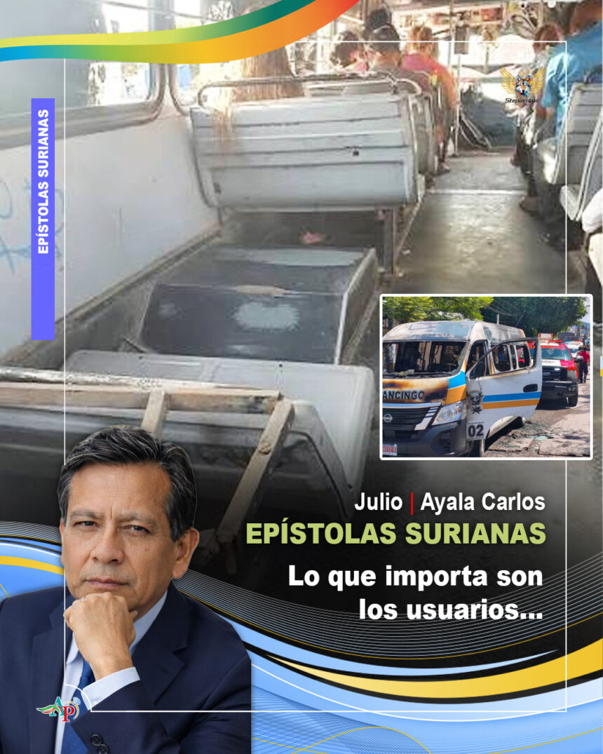 julio ayala Lo que importa son los usuarios…