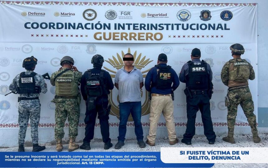 Capturó #FGEGro a presunto miembro de Los Rusos