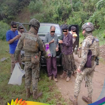 Localizan con vida 6 de los 7 desaparecidos en el ejido El Balcón
