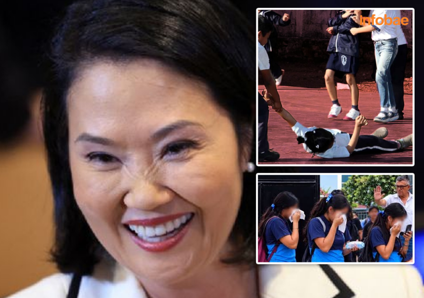 PERU FUJIMORI Ordena Keiko Fujimori expulsión de estudiantes violentos y maquillados