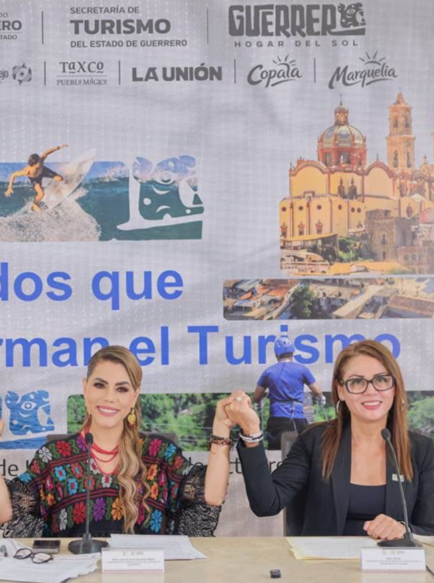 Rosa Flores nueva secretaria de Turismo de Guerrero