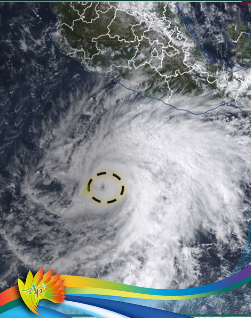 #Vance es categoría 2; se prevén lluvias fuertes y oleaje elevado